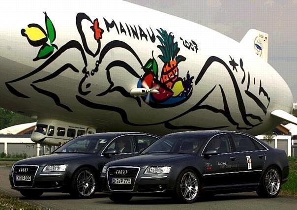 Audi ist Hauptsponsor des Kunstprojekts 2007.